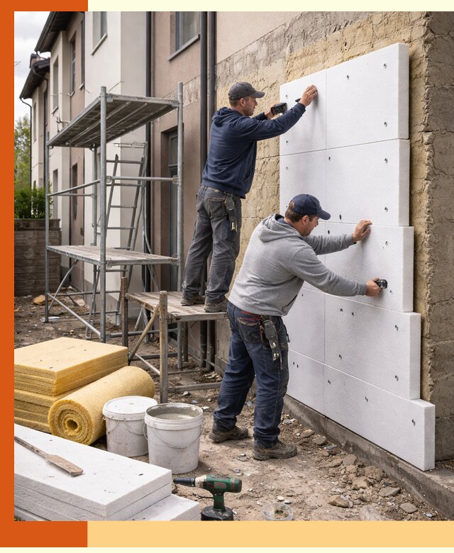 Утепление таунхауса с гарантией комфорта в щербинке