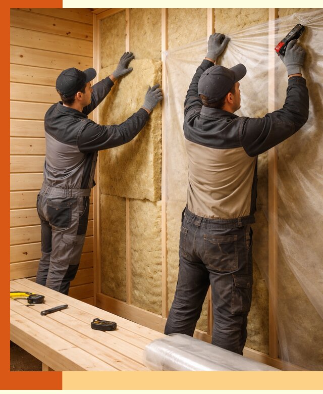 Профессиональное утепление сауны в щербинке с гарантиями качества