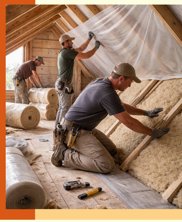 Утепление крыши изнутри в щербинке: профессионально и надежно