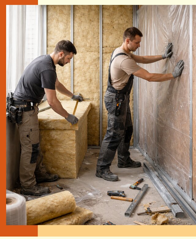 Профессиональное утепление лоджии в щербинке эффективно и надежно