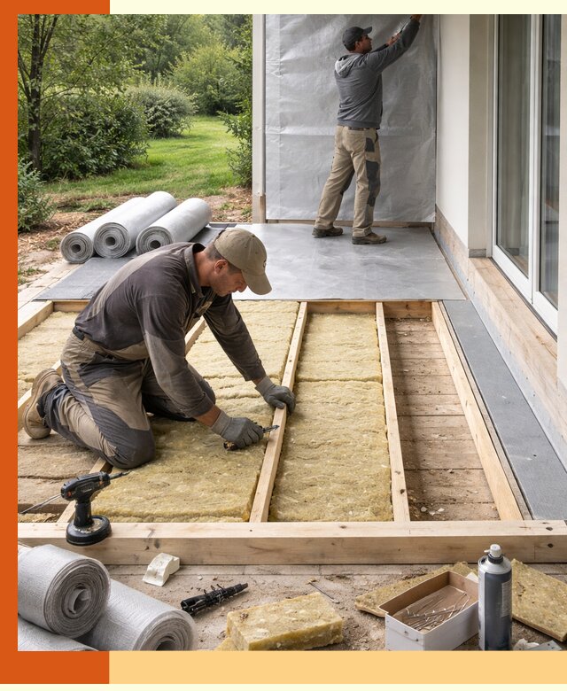 Утепление террасы в щербинке — тепло и защита круглогодично