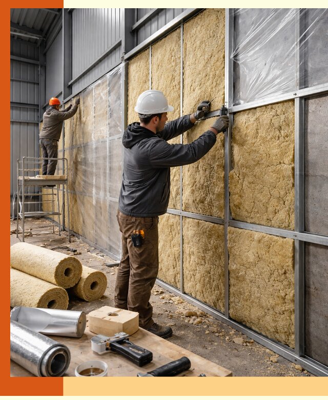 Утепление ангара в щербинке — профессиональная теплоизоляция помещений