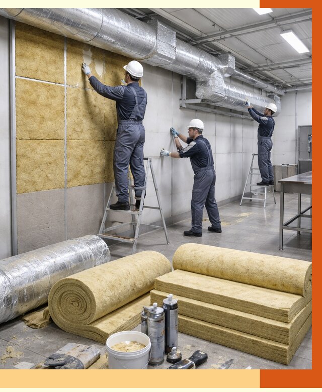 Утепление пищевого цеха в щербинке от 12728 руб./м² — комплексно под ключ | ТепломастерЩрб