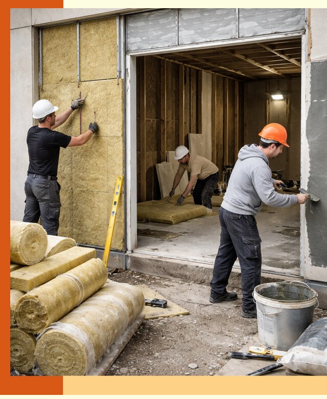 Утепление торгового павильона в щербинке — качественно и энергоэффективно