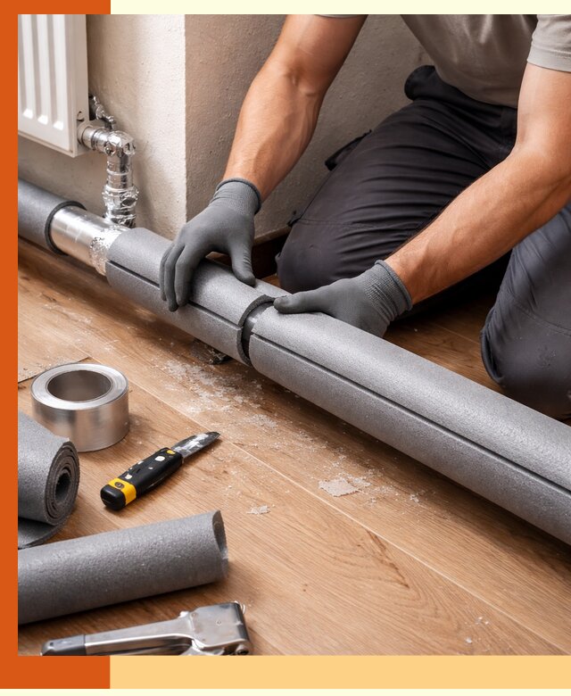 Утепление труб отопления в щербинке: теплоизоляция и защита сети