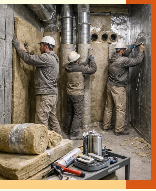 Утепление венткамеры в щербинке под ключ от 1476 руб. — профессионально | ТепломастерЩрб