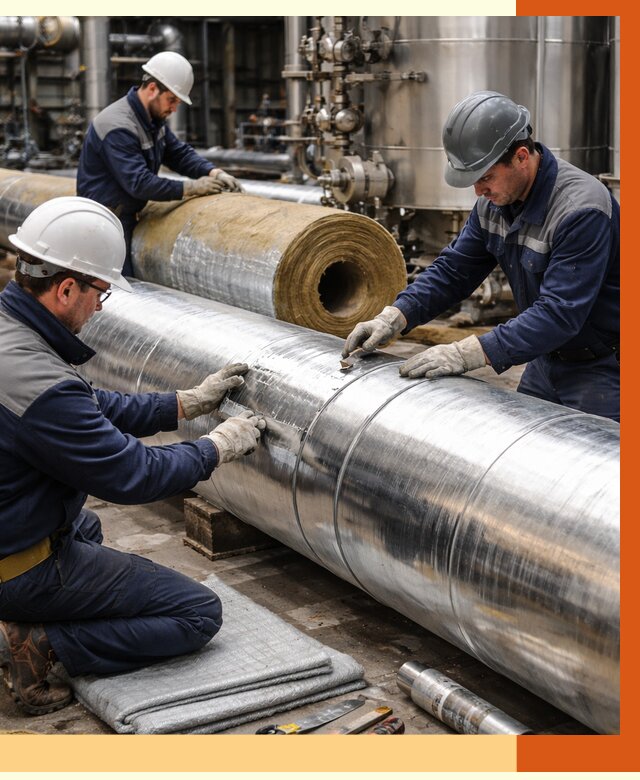 Утепление технологического оборудования в щербинке от 4276 руб. за м2 | ТепломастерЩрб