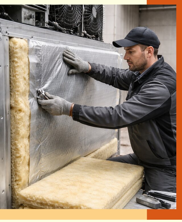 Утепление холодильного агрегата в щербинке от 8655 руб. под ключ | ТепломастерЩрб