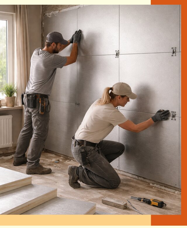 Утепление PIR панелями в щербинке от 4276 руб. под ключ | ТепломастерЩрб