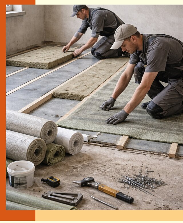 Шумоизоляция пола в щербинке — профессиональная звукоизоляция помещений