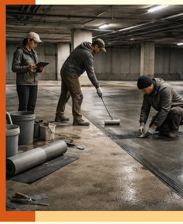 Гидроизоляция паркинга в щербинке: качественная защита зданий