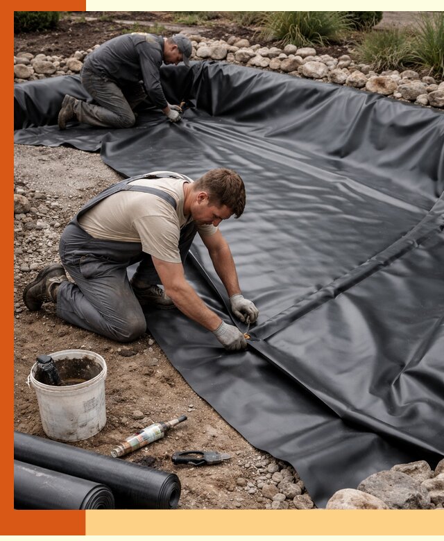 Гидроизоляция пруда в щербинке: надежная защита и герметизация