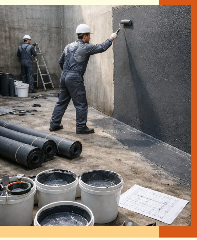 Гидроизоляция резервуара в щербинке от 122184 руб. под ключ | ТепломастерЩрб