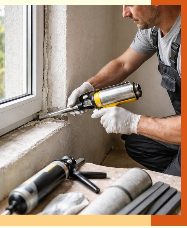 Герметизация стыков и примыканий в щербинке от 1222 руб. под ключ | ТепломастерЩрб