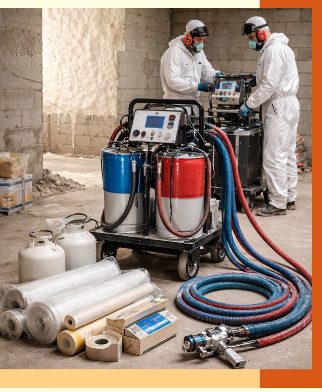 Аренда установки для напыления ППУ в щербинке от 35637 руб. | ТепломастерЩрб